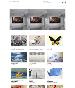 Сайт компании «Ural Vision Gallery» www.uralvisiongallery.com