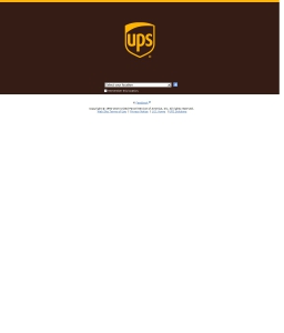 Сайт компании «United Parcel Service» www.ups.com