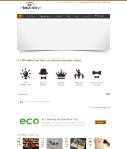 Сайт компании «TwinsBowTies» www.twinsbowties.com